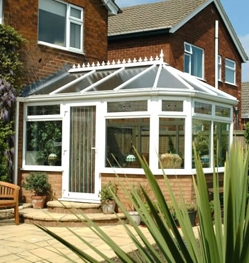 Victorian uPVC conservatory