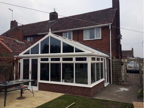 Gable end conservatory
