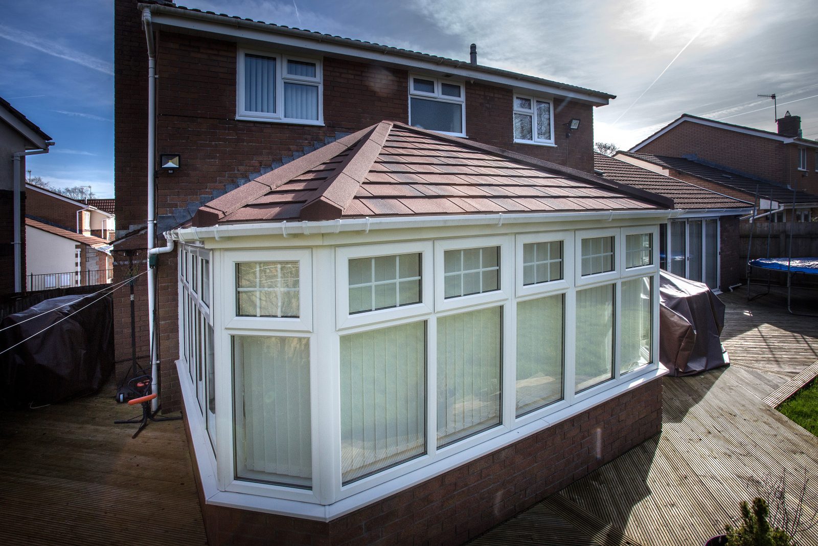 solid conservatory roof