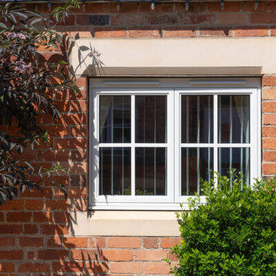 C21 – Classic Windows Stepped w_ Flat Georgian Bars – White C21 – Classic Windows Stepped w_ Flat Georgian Bars – White