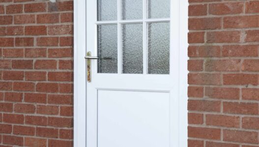 Door#32 Back Door with cat flap