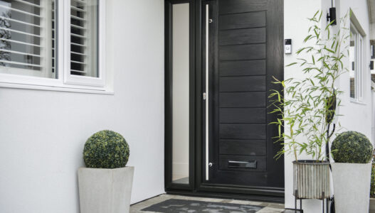 Palermo Solid in Black Front Palermo Solid in Black Front