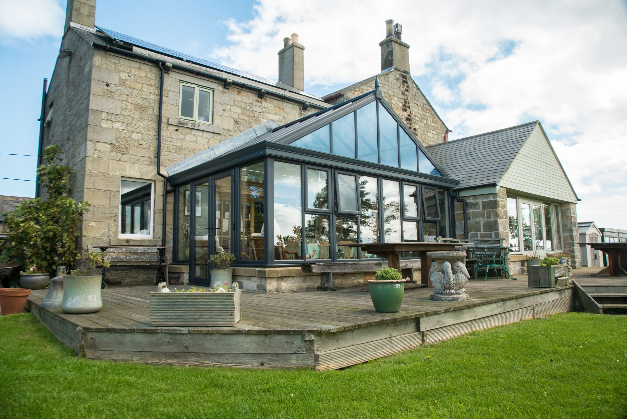 Gable conservatories